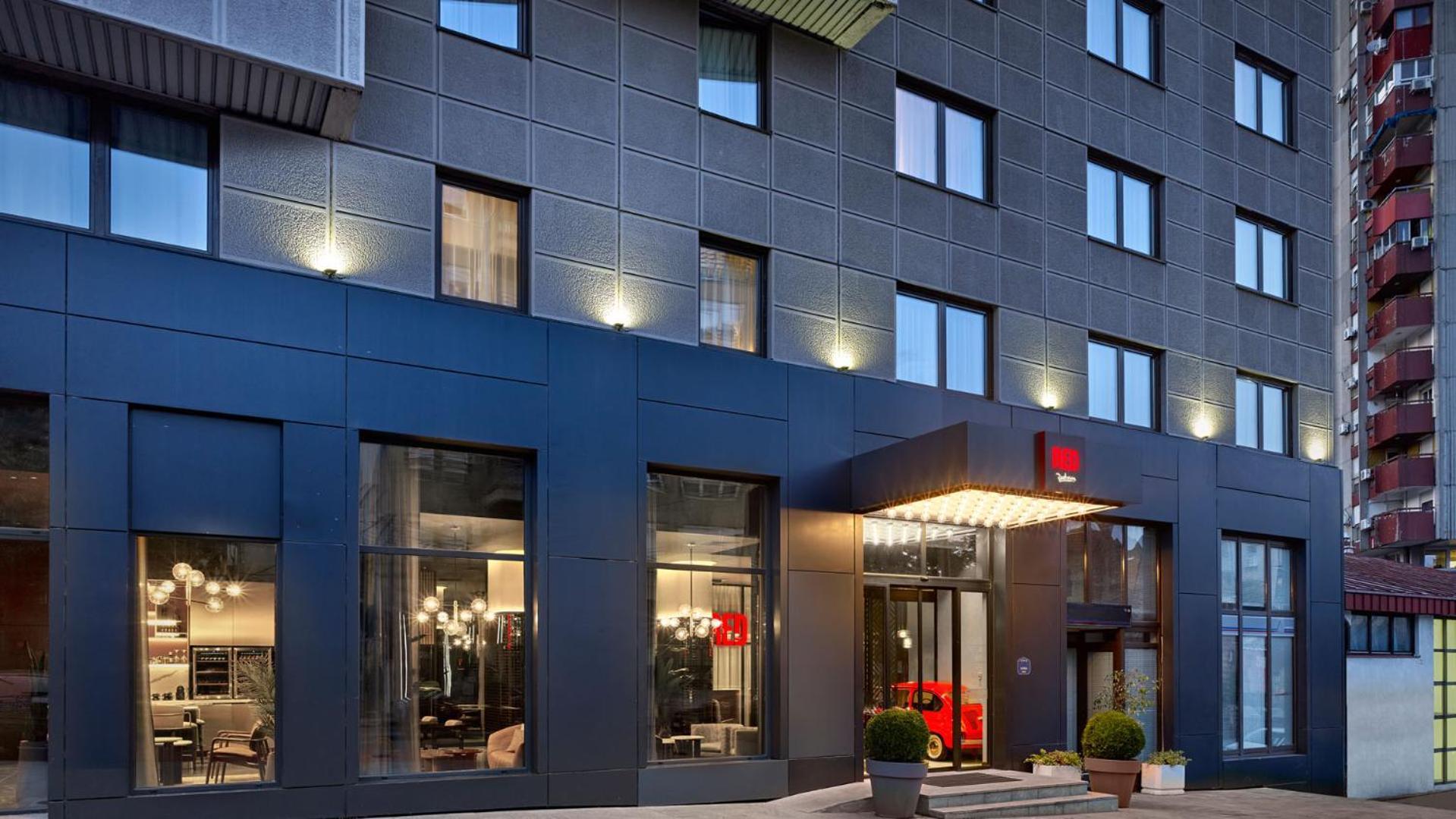 Radisson Red Belgrade Hotel Ngoại thất bức ảnh